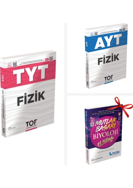 Tyt-Ayt-Töf Fizik Set. Biyoloji El Kitabı Hediyeli!!