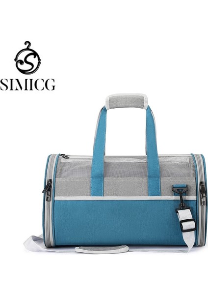 Sımıcg Taşınabilir Kedi Çantası Taşınabilir Evcil Hayvan Çantası Katlanabilir Çanta (Yurt Dışından)