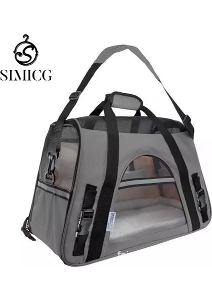 Sımıcg Çapraz Vücut Evcil Kedi Sırt Çantası Katlanabilir Sırt Çantası (Yurt Dışından)