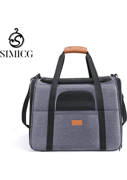 Sımıcg Evcil Hayvan Gezi Çantası Katlanabilir Omuz Taşınabilir Kedi Çantası (Yurt Dışından)