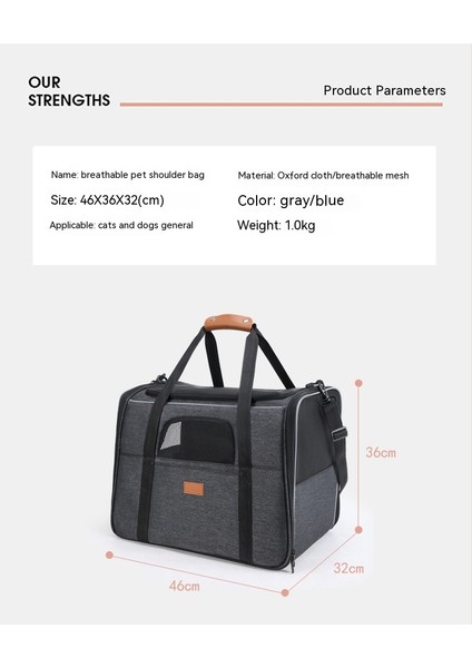 Sımıcg Evcil Hayvan Gezi Çantası Katlanabilir Omuz Taşınabilir Kedi Çantası (Yurt Dışından) indirimleri