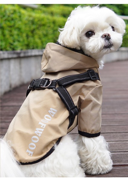 Küçük ve Orta Boy Köpekler Için Pet Yağmurluk (Yurt Dışından)