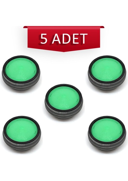 24 mm Gizli Perlatör 5 Adet Yeşil Musluk Ucu Eca Musluk Ucu Artema Musluk Ucu Perlatör Gizli Uc