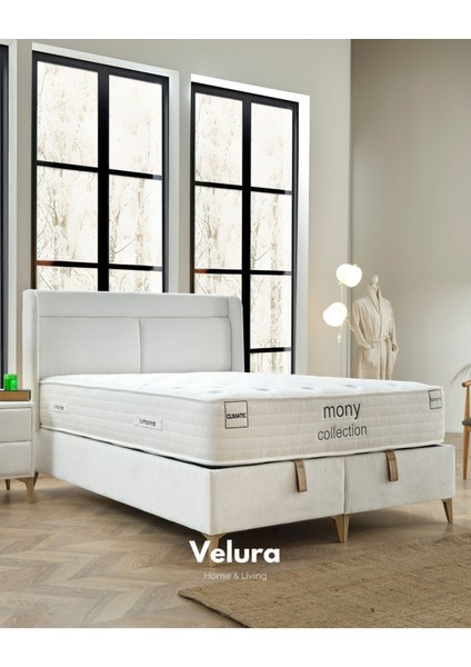 Climatic Çift Kişilik Yatak Baza Başlık Seti (160 x 200)