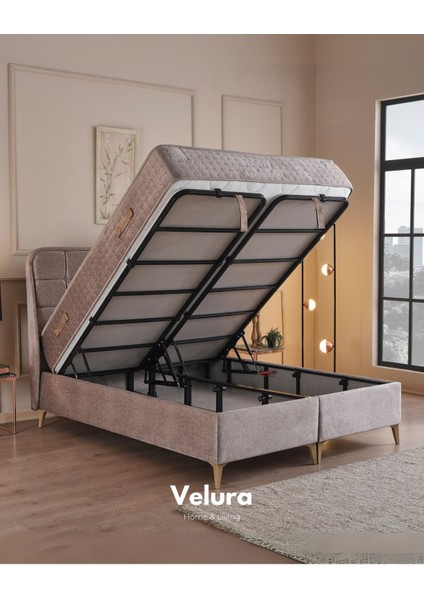 Cozy Çift Kişilik Yatak Baza Başlık Seti (160 x 200) modelleri