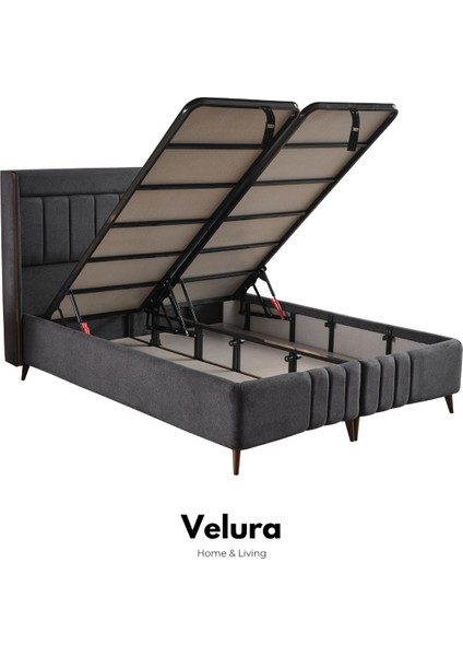 Season Tek Kişilik Yatak Baza Başlık Seti (100 x 200)