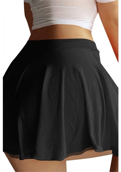 Likralı Mini Kloş Etek fırsatları