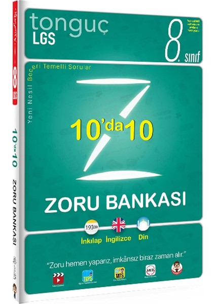 Sınıf 10&apos;da 10 Zoru Bankası (Kapak Değişebilir)