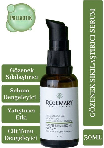 Serum %10 Niacinamide %2 Çinko Oksit 30 ml fiyatları