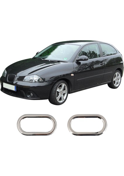 Seat Ibiza 3 Uyumlu 2000-2009 Krom Sinyal Çerçevesi 2 Parça Paslanmaz Çelik fiyatları