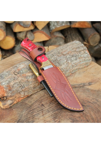 Bushcraft - Magnezyum Çubuklu - N690 Çelik fırsatları