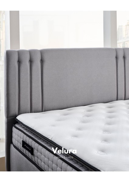 Trendy Ped Tek Kişilik Yatak Baza Başlık Seti (90 x 200) modelleri