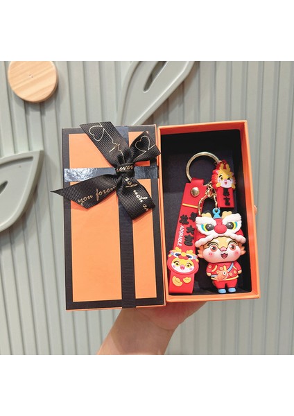 Yıl Maskotu Karikatür Çekicilik Anahtarlık Kolye Bebek Karikatür Hediyeler (Yurt Dışından)