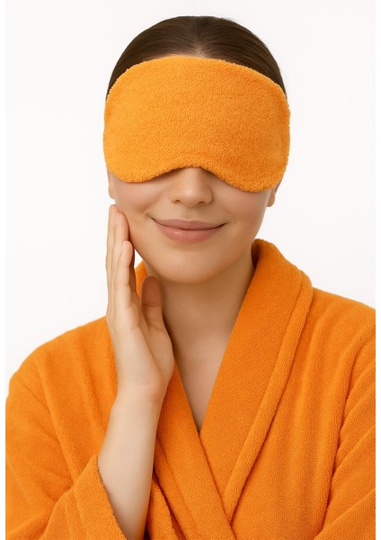 Mikrofiber Göz Bandı 2'Li Dinlendirici Yoga Uyku Işık Önleyicisi