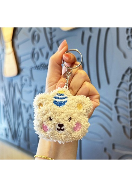 1 Yumuşak Peluş Karikatür Küçük Kolye Sırt Çantası Çekicilik Peluş Anahtarlık (Yurt Dışından)