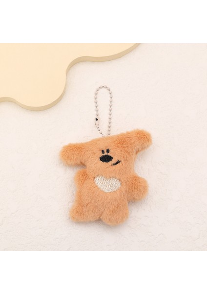 1 Yumuşak Peluş Karikatür Küçük Kolye Sırt Çantası Çekicilik Peluş Anahtarlık (Yurt Dışından)