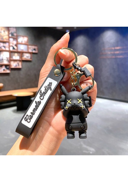 Çizgi Film Animasyon Stitch Serisi Yumuşak Kauçuk Anahtarlık Bebek Çantası Kolye Anahtarlık Küçük Hediye (Yurt Dışından)