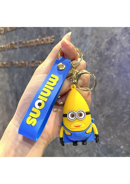 Çizgi Film Animasyon Stitch Serisi Yumuşak Kauçuk Anahtarlık Bebek Çantası Kolye Anahtarlık Küçük Hediye (Yurt Dışından)