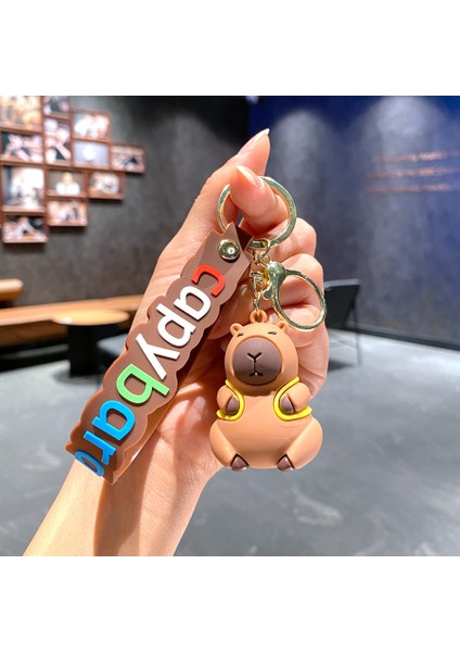 Çizgi Film Animasyon Stitch Serisi Yumuşak Kauçuk Anahtarlık Bebek Çantası Kolye Anahtarlık Küçük Hediye (Yurt Dışından)