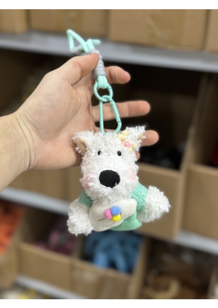 1 Adet Karikatür Çanta Çekicilik Anahtarlık Sevimli Iyi Şanslar Hediye Peluş Oyuncaklar Bebekler (Yurt Dışından)