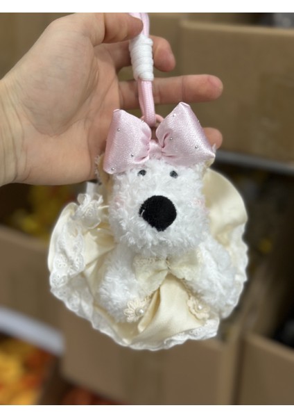 1 Adet Karikatür Çanta Çekicilik Anahtarlık Sevimli Iyi Şanslar Hediye Peluş Oyuncaklar Bebekler (Yurt Dışından)