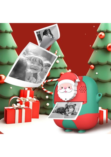 Noel Tarzı 2.0 Inç Ekran Çocuk Hd Dijital Kamera 32G Tf Kart + Kart Okuyucu ile Anında Fotoğraf Yazıcısı (Yurt Dışından) fırsatları