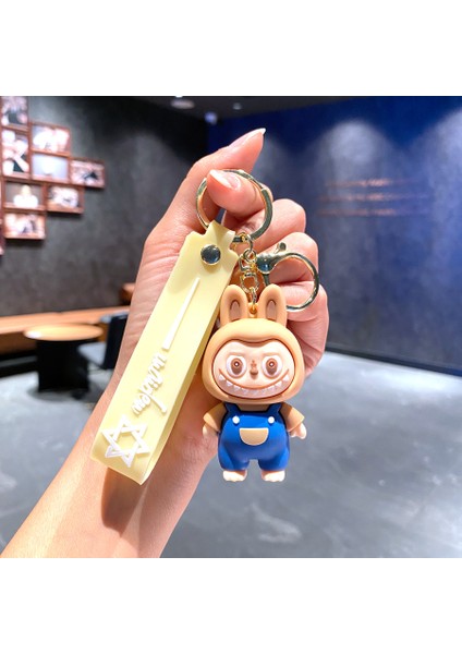 Çizgi Film Animasyon Stitch Serisi Yumuşak Kauçuk Anahtarlık Bebek Çantası Kolye Anahtarlık Küçük Hediye (Yurt Dışından)