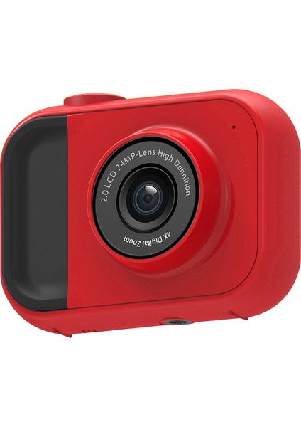 Çocuk Dijital Kamera 1080P Yüksek Çözünürlüklü 2.0 Inç Ekran Otomatik Odaklama Eğitici Oyuncak-Kırmızı (Yurt Dışından) fiyatları