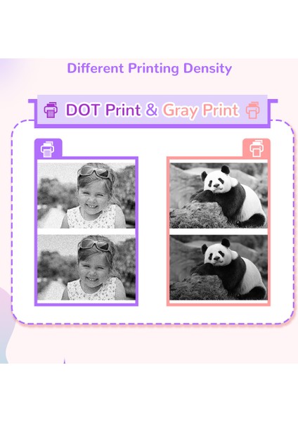 CP02 2,4 Inç Ekranlı Çocuk Hd Dijital Kamera Mini Termal Fotoğraf Yazıcısı-Mor (Yurt Dışından) modelleri