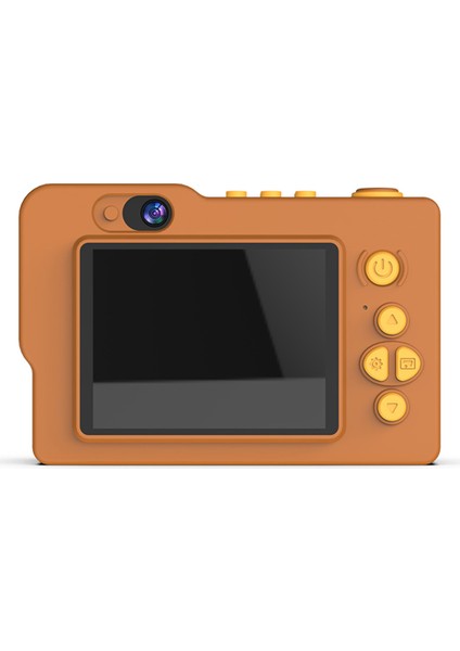 H7 Aslan Tasarım 2.4 Inç IPS Ekran Çift Lens Kamera Çocuk Dijital Kamera Yapı Taşı Oyuncak (Yurt Dışından) fiyatları