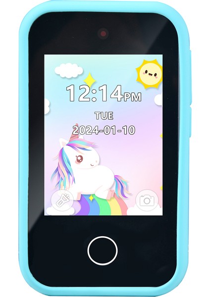 S5 Mobile Shape Çocuk Kamerası 2,8 Inç IPS Dokunmatik Ekranlı Çift Kameralı Kamera, 32GB Kart + Kart Okuyuculu-Mavi (Yurt Dışından) fırsatları
