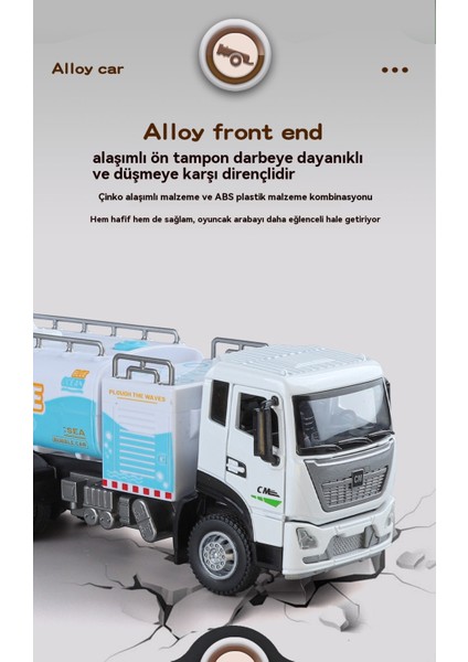 Mühendislik Kabarcık Araba Çocuk Ses ve Işık Alaşımlı Araba Modeli Oyuncak (Yurt Dışından) modelleri