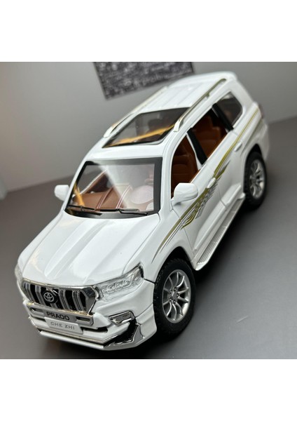 Alaşım Araba Modeli 1:24 Toyota Prado Arazi Aracı Süsleri (Yurt Dışından) fiyatları