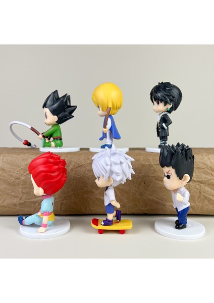 Tam Zamanlı Avcı Anime El Kuklası 5 Nesil 6 Model Süsler Dekorasyonlar (Yurt Dışından)