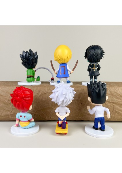 Tam Zamanlı Avcı Anime El Kuklası 5 Nesil 6 Model Süsler Dekorasyonlar (Yurt Dışından)