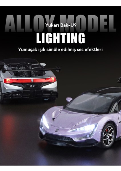 U9 Alaşım 1/32 Araba Modeli Oyuncak Bakıyor (Yurt Dışından) modelleri