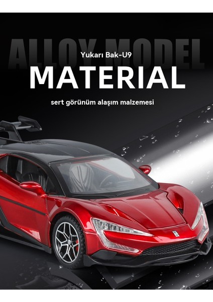 U9 Alaşım 1/32 Araba Modeli Oyuncak Bakıyor (Yurt Dışından) indirimleri