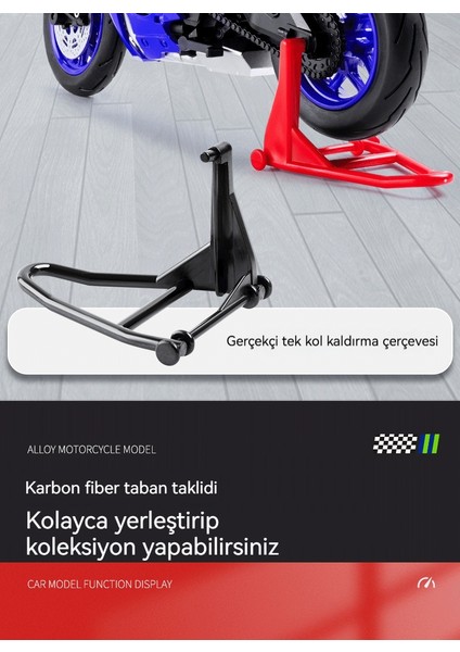 Motosiklet 1/10 Ses ve Işık Taksi Alaşım Araba Modeli Oyuncak (Yurt Dışından) fiyatları