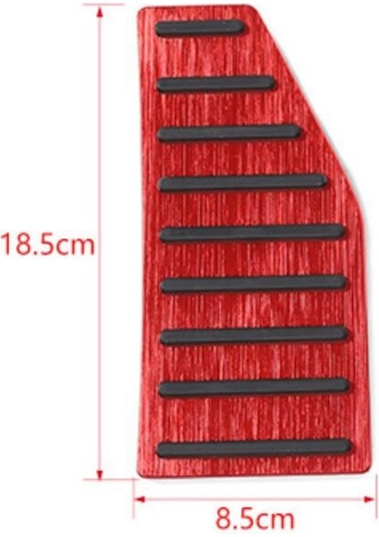 Suzuki Jimny JB64 JB74 2010-2020 Için Araba Pedalı Sol Ayak Dayama Pedalı Dekorasyon Aksesuarları Alüminyum Alaşım, Kırmızı (Yurt Dışından) fırsatları