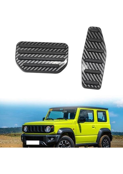 Suzuki Jimny 2019 2020 2021 Için Araba Hızlandırıcı Fren Ayak Pedalı Kapağı Alüminyum Alaşımlı Pedal Pedi Aksesuarları, Otomatik (Yurt Dışından) indirimleri
