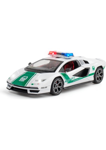 1:24 Rambo Polis Arabası Model Oyuncak Araba (Yurt Dışından)