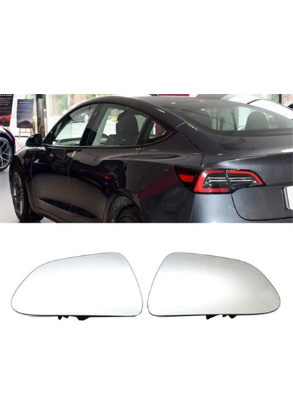 Araba Sağ Ön Isıtmalı Yan Kapı Kanat Dikiz Beyaz Ayna Lens Camı Tesla Model 3 2017-2022 (Yurt Dışından) fırsatları