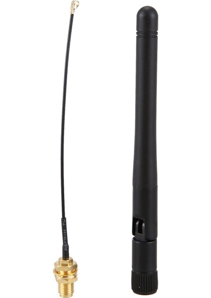 433 Mhz Anten 3dbi Gsm Rp-Sma Fiş Kauçuk Su Geçirmez Lorawan Anten + Ipx - Sma Küçük Kablo Uzatma (Yurt Dışından)