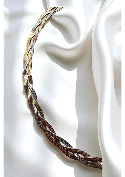 Çelik Italyan Örgü Kolye modelleri