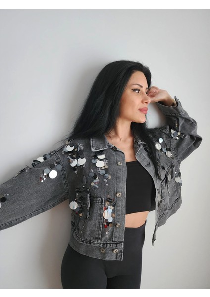 Tasarım Denim Ceket