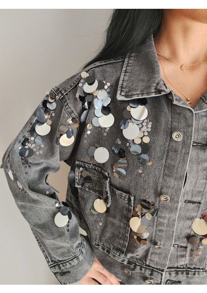 Tasarım Denim Ceket