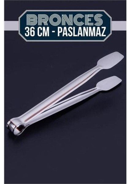 36 cm Mangal Barbekü Maşası, Dayanıklı ve Pratik Kullanım Için Ideal