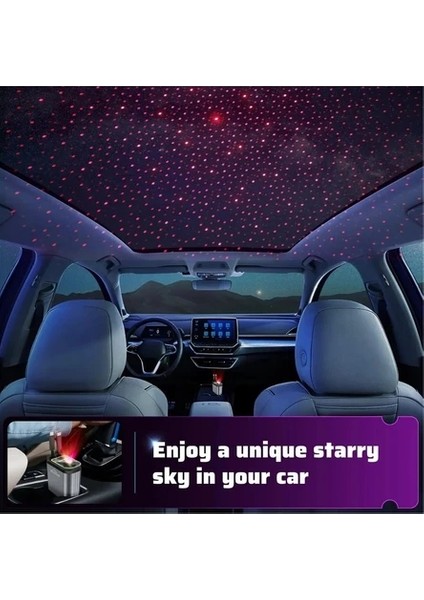Acc-01 66W 3.4A, 4in1 Geri Çekilebilir Kablolu Yıldız Tavan, Rgb A+C Portlu Araç Içi Şarj fırsatları