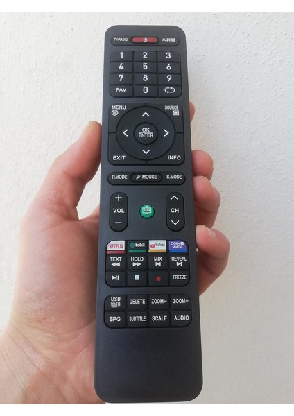 43 Ov 6000F Uyumlu Android Smart Tv Kumanda