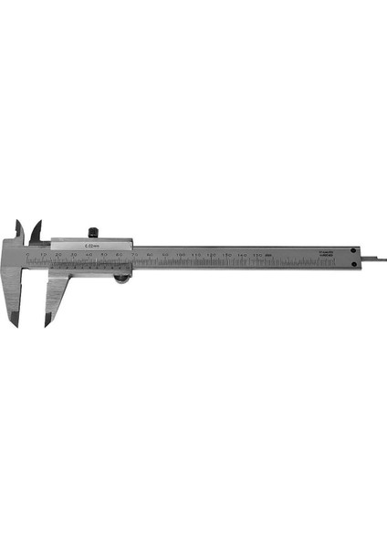 150MM x 0.05 mm Monoblok Kumpas, Hassas Ölçüm Aracı